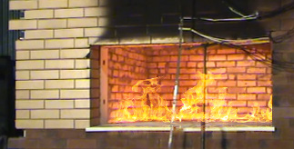 Пожарные испытания системы навесных вентилируемых фасадов РОНСОН 500